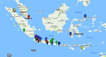 Campus Map & Location Non Regular Course Program Nomor